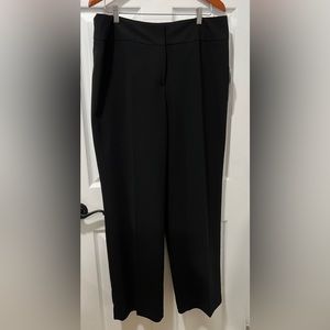 NWT Kasper Separates Lana Modern Fit Women Size 14 Dress Pants Wide Leg Lined